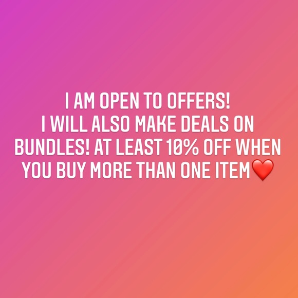 OPEN TO OFFERS!💕🧡❤️🤩 - Picture 1 of 1